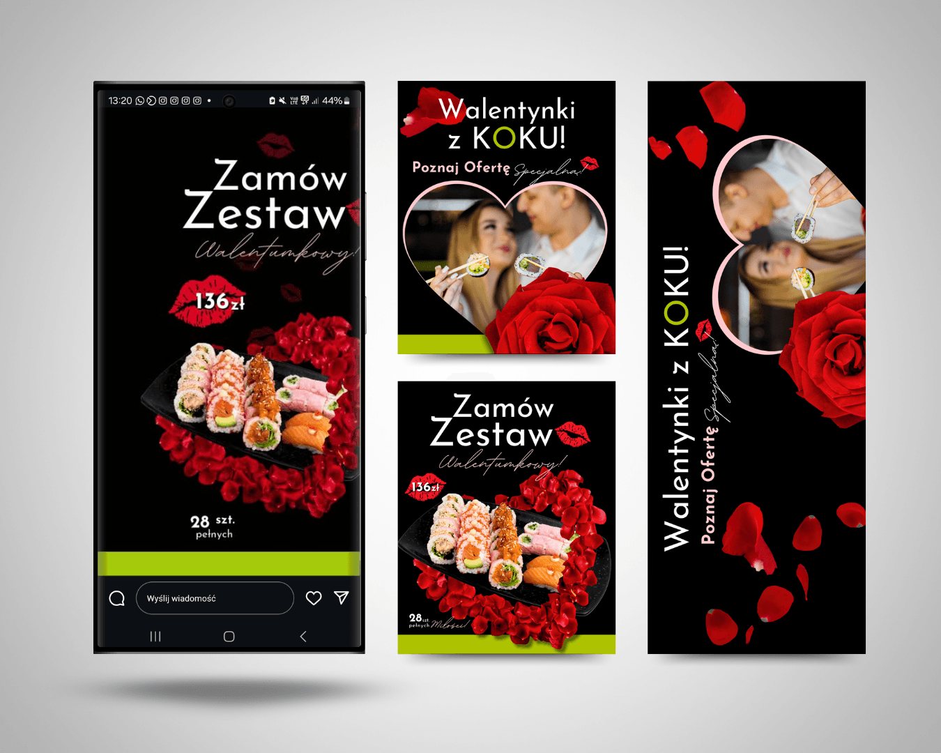 Kampania walentynkowa Koku Sushi – drugi kadr